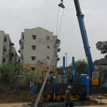 Piling work at site begins
      
